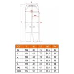 Pantaloni de lucru, bumbac si poliester, model Mix&Match, gri, marimea XXL/56, NEO - imagine 9