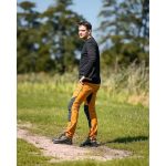 Pantaloni de lucru, elastici, nylon, model Outdoor, galben mustar, marimea L/52, NEO - imagine 5