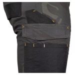 Pantaloni de lucru, poliester si bumbac, cu intariri pentru genunchi, model Mix&Match, camuflaj verde inchis, marimea XXL/56, NEO - imagine 5