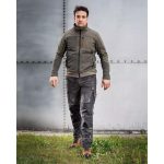 Pantaloni de lucru, poliester si bumbac, cu intariri pentru genunchi, model Mix&Match, camuflaj verde inchis, marimea XXL/56, NEO - imagine 7