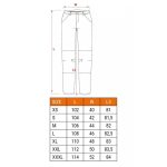 Pantaloni de lucru slim fit, cu curea, model HD, marimea XL/54, NEO