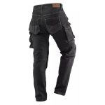 Pantaloni de lucru tip blugi, NEO, model Denim, negru, marimea L/52