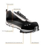 Pantofi de lucru fara elemente metalice, O1, SRA, marimea 45, NEO