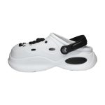 Papuci/saboti, clogs, pentru femei, spuma EVA, alb si negru, marimea 37, Jose Amorales