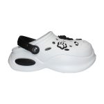 Papuci/saboti, clogs, pentru femei, spuma EVA, alb si negru, marimea 37, Jose Amorales - imagine 2