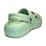 Papuci/saboti, clogs, pentru femei, spuma EVA, verde oliv deschis, marimea 38, Jose Amorales - imagine 4