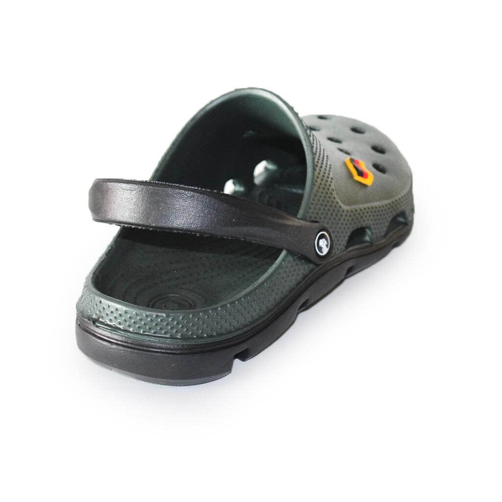 Papuci/saboti, clogs, pentru barbati, spuma EVA, verde kaki inchis si negru, marimea 42, Jose Amorales Papuci/saboti, clogs, pentru barbati, spuma EVA, verde kaki inchis si negru, marimea 42, Jose Amorales