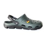 Papuci/saboti, clogs, pentru barbati, spuma EVA, verde kaki inchis si negru, marimea 46, Jose Amorales - imagine 3