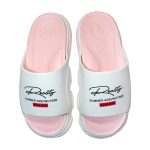 Papuci/slapi pentru femei, spuma EVA, alb si roz, marimea 38, Jose Amorales - imagine 6