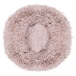 Culcus moale, pentru caine/pisica, cafeniu, 80 cm - imagine 4