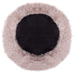 Culcus moale, pentru caine/pisica, cafeniu, 80 cm - imagine 8
