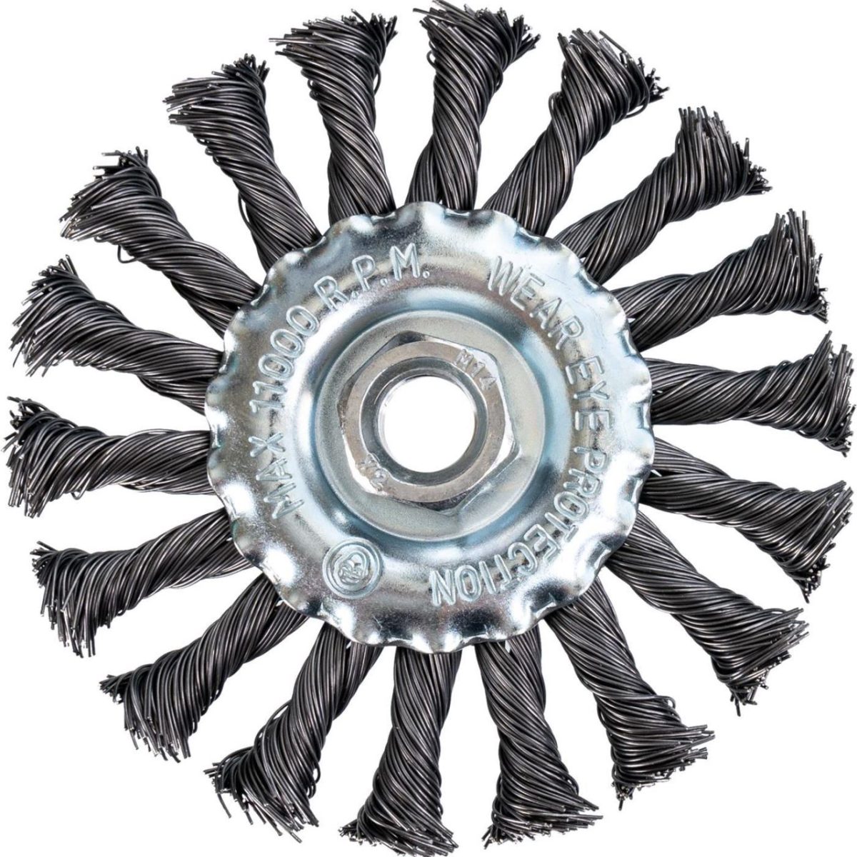 Perie Sarma Otel, Circulara, Cu Toroane, M14, 115 Mm, Richmann