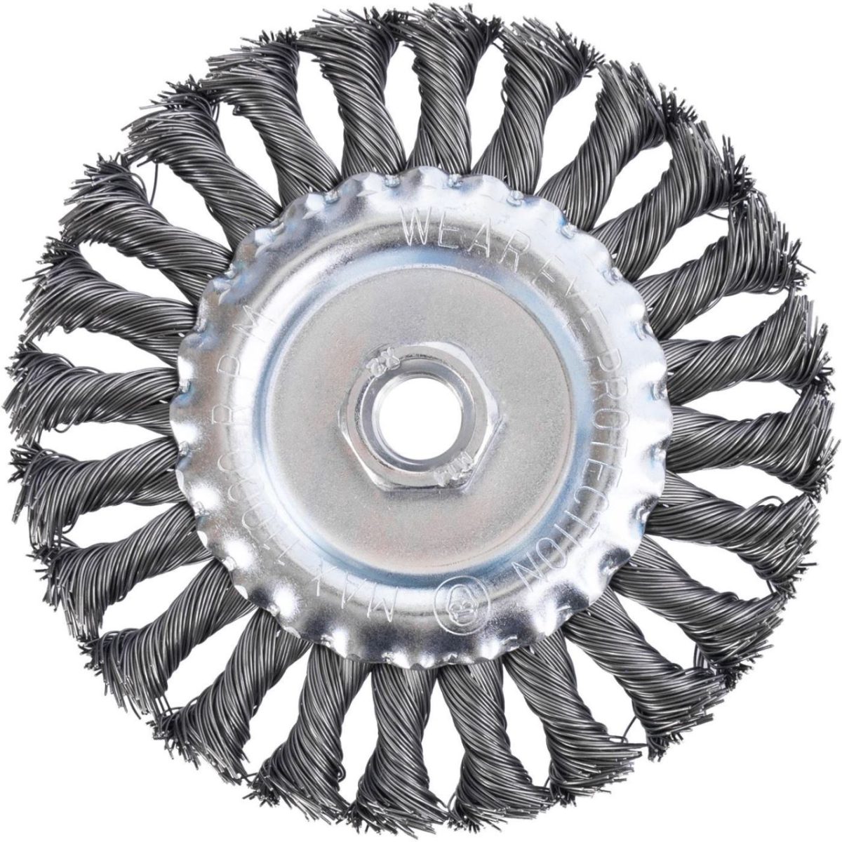 Perie Sarma Otel, Circulara, Cu Toroane, M14, 125 Mm, Richmann