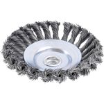 Perie sarma otel, tip cupa, cu toroane, M14, 125 mm, Richmann