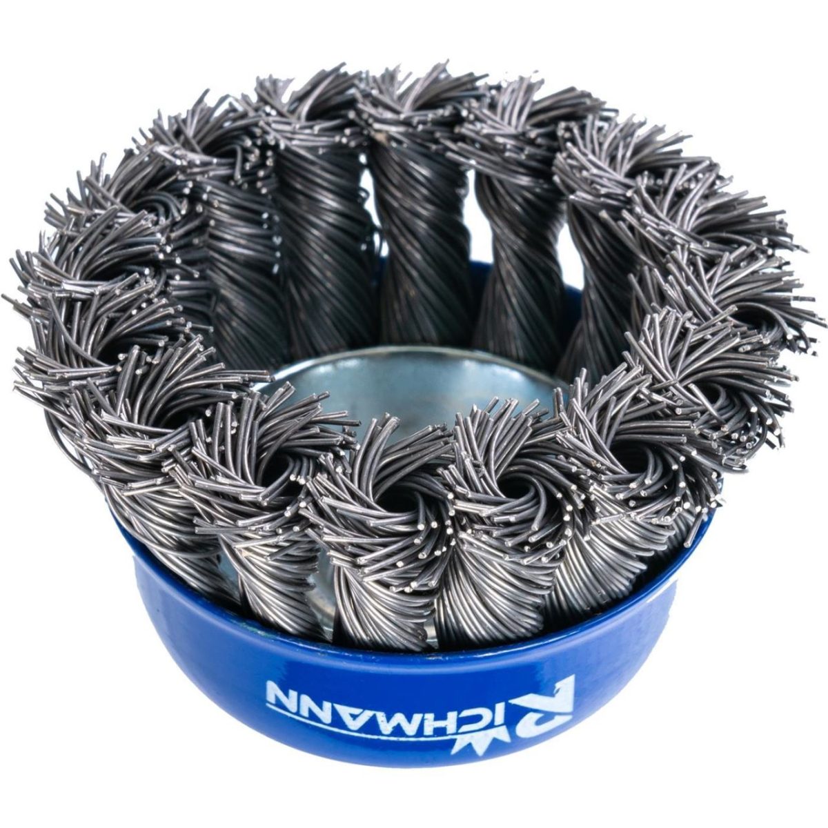 Perie Sarma Otel, Tip Cupa, Cu Toroane, M14, 65 Mm, Richmann  - Imagine 3