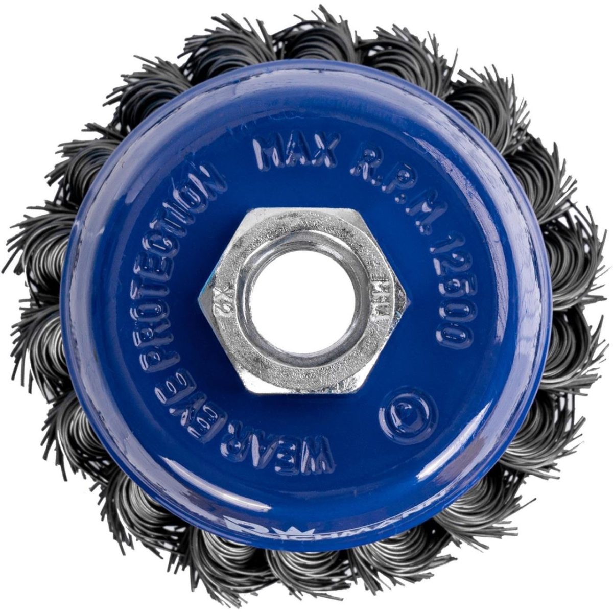 Perie Sarma Otel, Tip Cupa, Cu Toroane, M14, 80 Mm, Richmann 