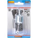 Perie sarma otel, tip cupa, cu toroane, tija, 25 mm, Richmann 