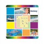 Piscina structura metalica, ovala, cu pompa nisip, scara, dozator, prelata acoperire, gri, 488x305x107 cm, Bestway Power Steel - imagine 7