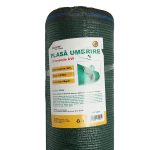 Plasa de umbrire, 88 g/mp, grad de umbrire 88%, verde, 100x2 m