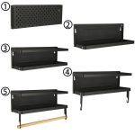 Raft magnetic de frigider 2in1, pentru condimente si prosop de bucatarie - imagine 7