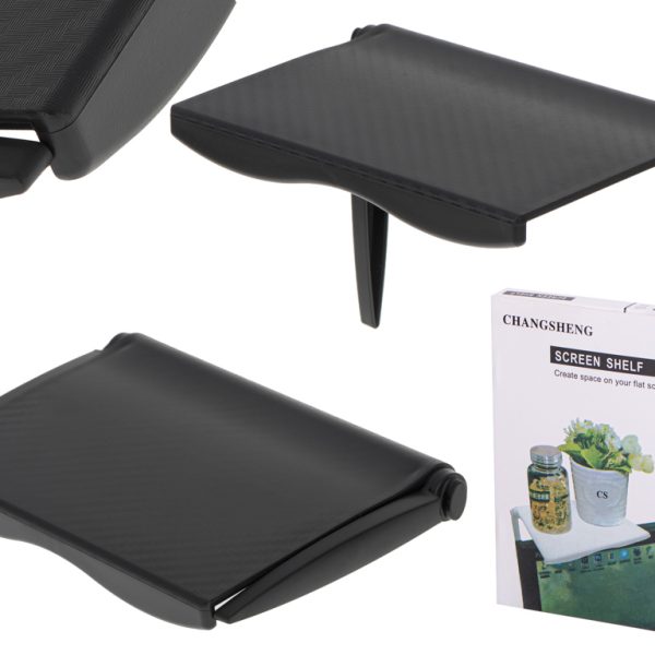 Etajera TV / Monitor din ABS, reglabila, dimensiune 15.5 x 11.5 cm