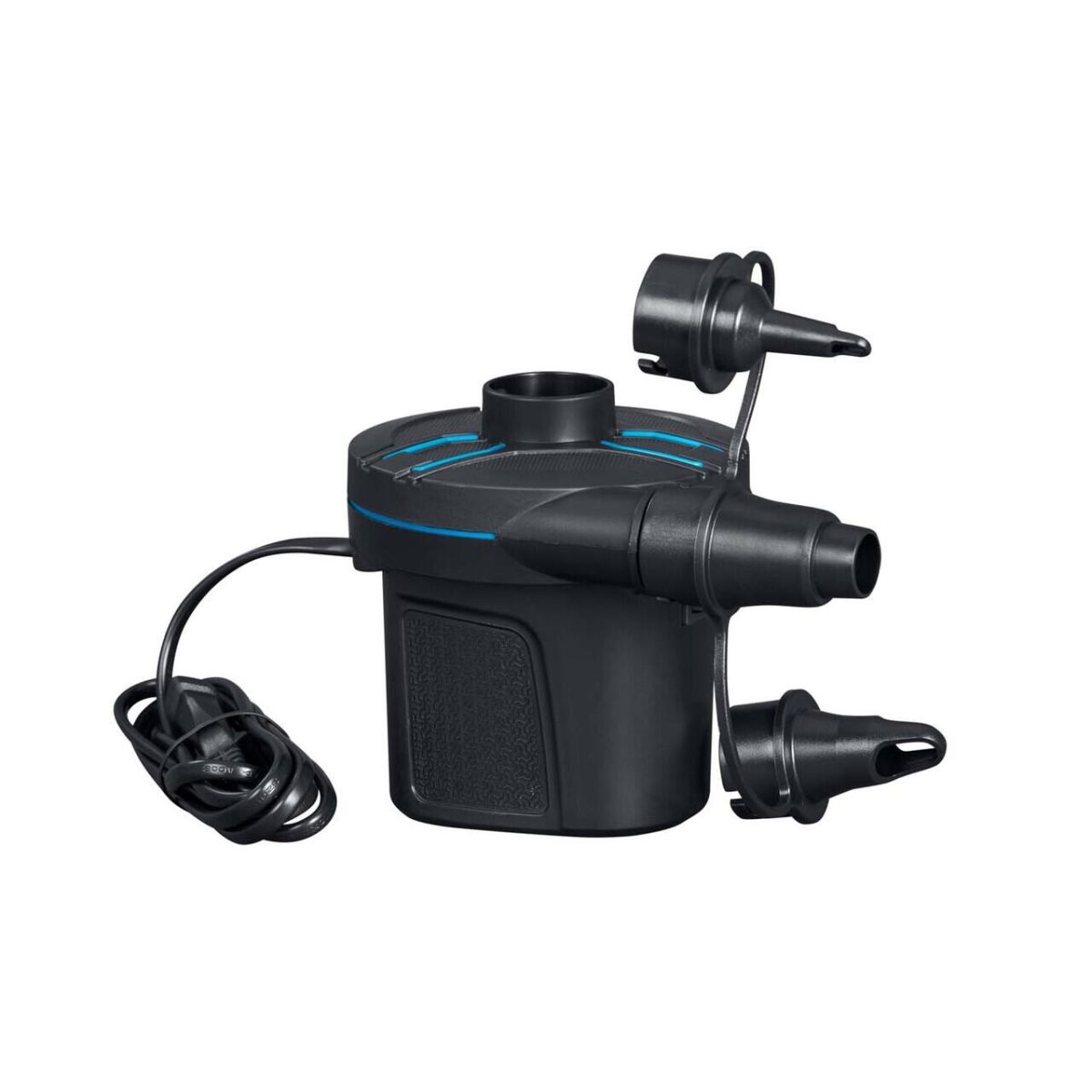 Pompa Aer Electrica Pentru Piscina, Saltea Gonflabila, 110 W, 12V/220-240V, 3 Conectori, Bestway - Imagine 9