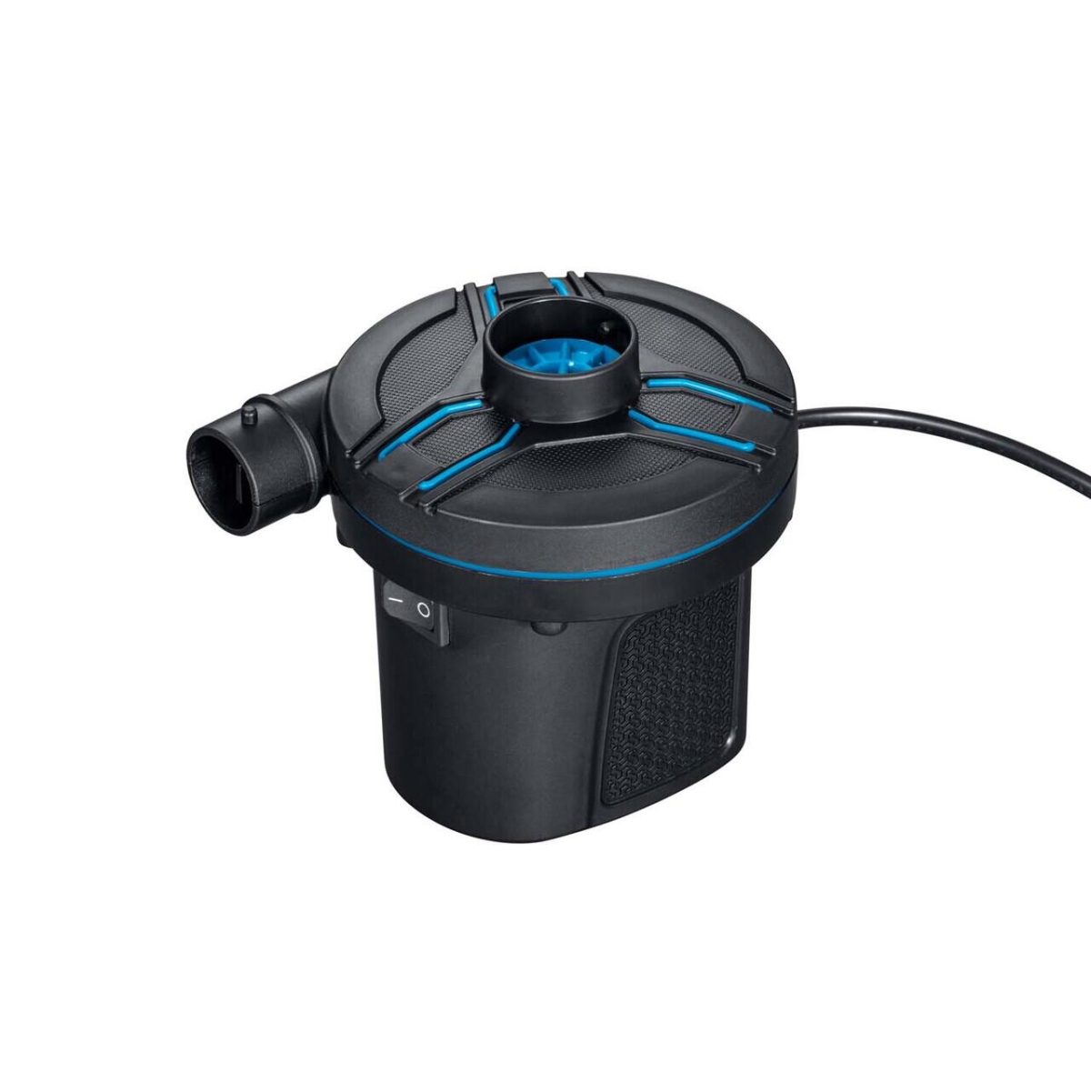 Pompa Aer Electrica Pentru Piscina, Saltea Gonflabila, 110 W, 12V/220-240V, 3 Conectori, Bestway - Imagine 7