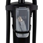 Pompa de picior, cu manometru, 3 varfuri, max 16 bar, 22x13x56-92.5 cm, Trizand