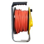 Prelungitor electric pe tambur, 3x2.5 mm², IP20, 30 m, 4 prize