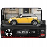 Player Auto RGB, 4 x 50W, model XBASS 7011X, cu Suport Telefon, Telecomanda pe volan, Bluetooth, Radio, MP3, AUX, Card - imagine 2