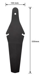 Aripa universala flexibila bicicleta spate RW20B - imagine 3