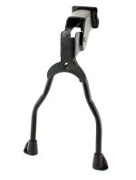 Cric bicicleta cu picior dublu, culoare neagra