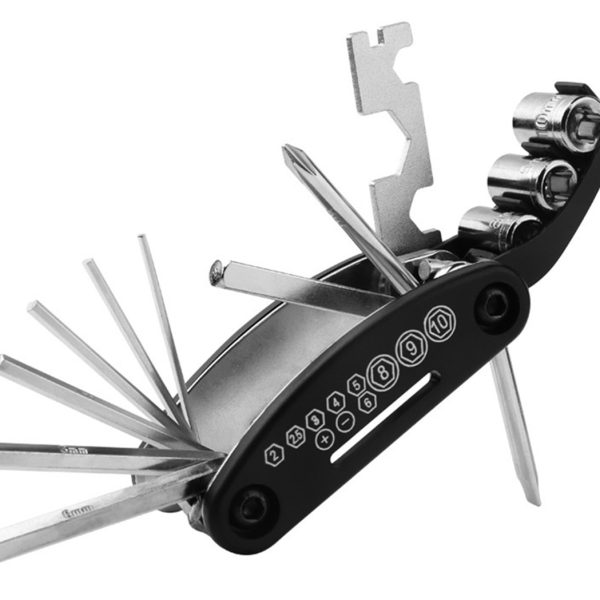 Trusa cu chei si kit de reparatie pana pentru bicicleta AVX-RW8