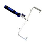 Rola cu maner, microfibra, 40 cm, fir 8 mm, pentru vopsele acrilice, latex, Painter - imagine 4