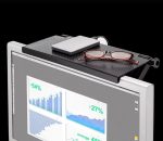 Etajera TV / Monitor din ABS, reglabila, dimensiune 33 x 16.5 cm - imagine 4