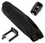 Trepied fotografic din aluminiu, compact, cu suport mobil 3D + Telecomanda Bluetooth - imagine 8