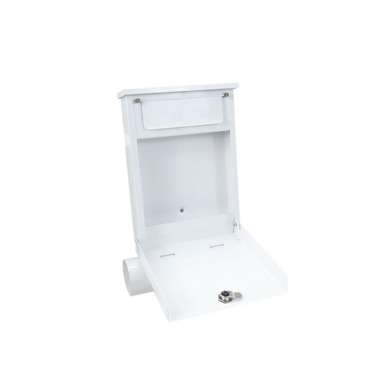 Cutie Postala, Cu Loc Pentru Ziar, Alb, Format B6, 23X6.5X33.5 Cm, Damech