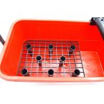 Set aplicare si spalare chit de rosturi cu galeata, gletiera zimti, mistrie, 2 driste, Olejnik - imagine 7