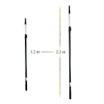 Set gletiera profesionala, aluminiu, lama inox, 125 cm x 0.3 mm - imagine 6