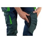 Set imbracaminte de protectie, model Premium, bumbac/poliester/elastan, bleumarin, marime L/52, NEO - imagine 19