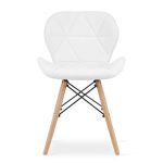 Masa de toaleta/machiaj, Antonia + scaun Lago, alb, cu oglinda si LED-uri, 155x42x135 cm