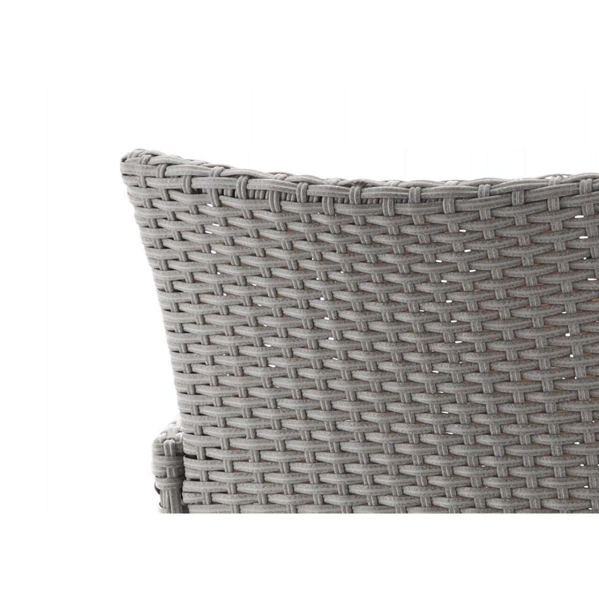 Set Mobilier Gradina/Terasa, Gri, Ratan Sintetic, 1 Masa, 8 Fotolii, Locarno