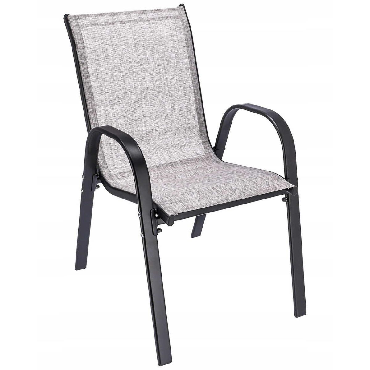 Set Mobilier Gradina/Terasa, Gri Si Negru, 1 Masa, 2 Scaune, 1 Canapea, Fiesta