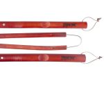 Ustensile pentru barbecue, grill, gratar, inox, maner lemn, set 3 piese