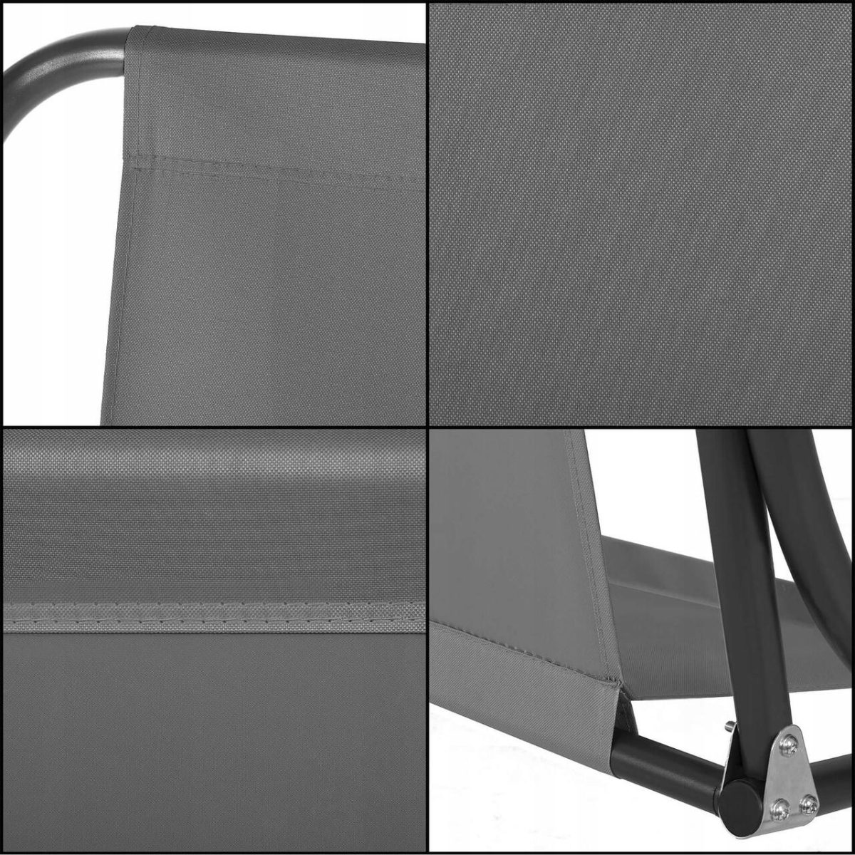 Sezut De Rezerva Pentru Bancheta De Balansoar 155X100 Cm, Gri, Springos