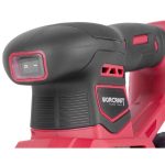 Slefuitor cu talpa vibratoare, 20V Li-ion (acumulator neinclus), 90x187 mm, Worcraft - imagine 3