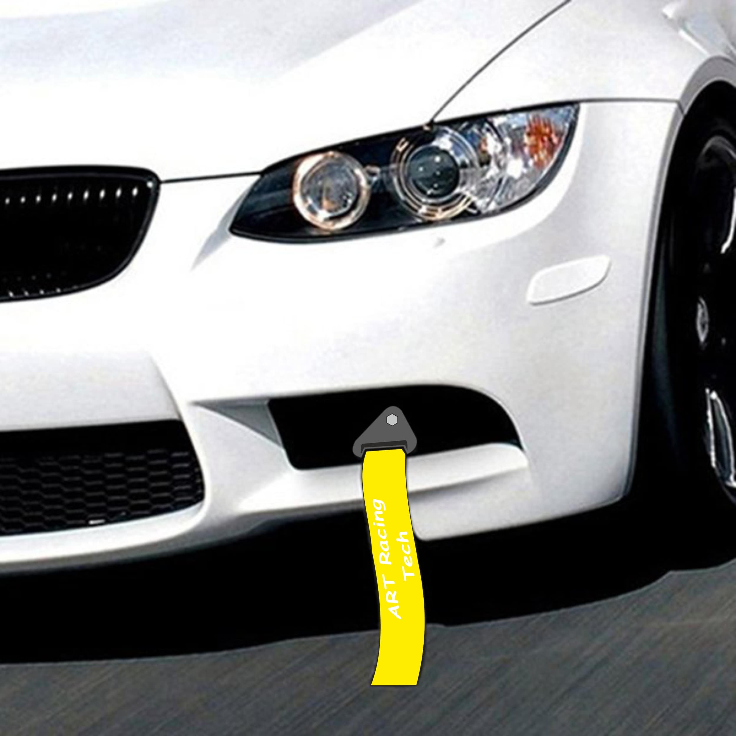 Sufa-Remorcare-Galbena__1_-2.jpg Ornament Racing de tip Curea/Sufa pentru carlig de remorcare, culoare Galben - imagine 1