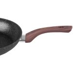 Tigaie clasica, 26 cm, antiaderenta, Black Marble Line, MagicHome - imagine 3