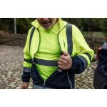 Tricou de lucru, reflectorizant, galben, model Visibility, marimea XL/56