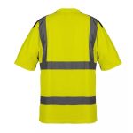 Tricou de lucru, reflectorizant, galben, model Visibility, marimea L/52 - imagine 6